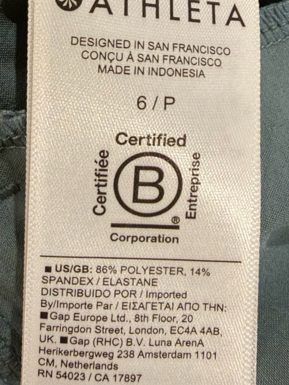 Athleta Women’s Brooklyn Mid Rise Ankle Pant - Picture 3 of 3